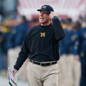 UNIVERSITY OF MICHIGAN BLOCK M ADIDAS CREWNECK